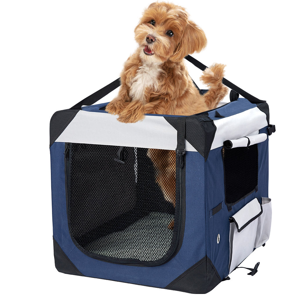 Pet Carrier Bag Dog Puppy Spacious Outdoor Travel Hand Portable Crate M - Image 3