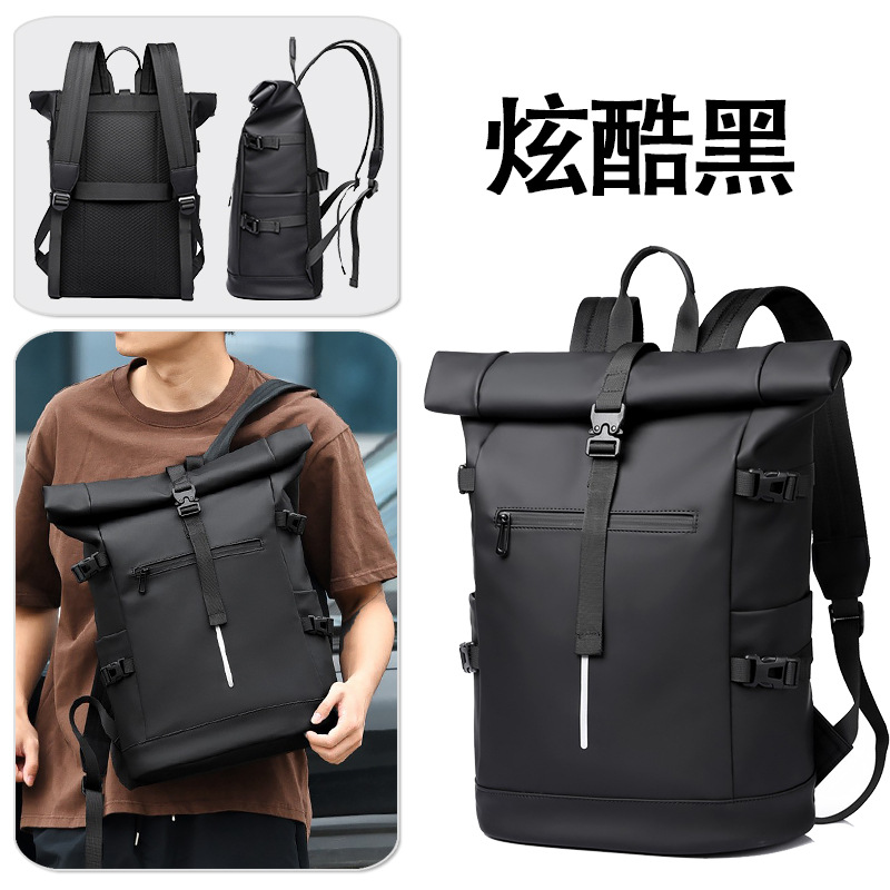 TEMU 【新スタイル】メンズ アウトドア 旅行 大容量 カジュアル バックパック 防水 ラップトップ バッグ ビジネス トラベル