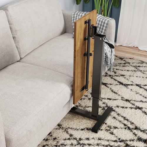 side table with casters lift up bedside sofa coffee table care table height adjustable bedside desk foldable compact movable table office use over table insert