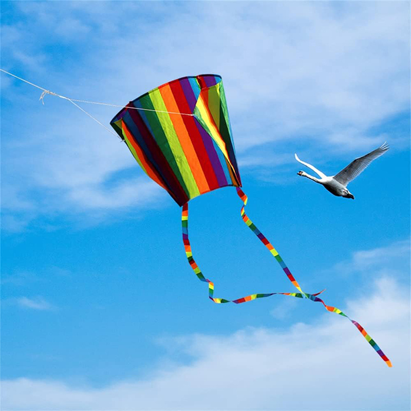 TEMU Kite Kite Boneless Outdoor Play Long Tail 200cm Kite Flying Octopus Sports Outdoor Toy Leisure Camping