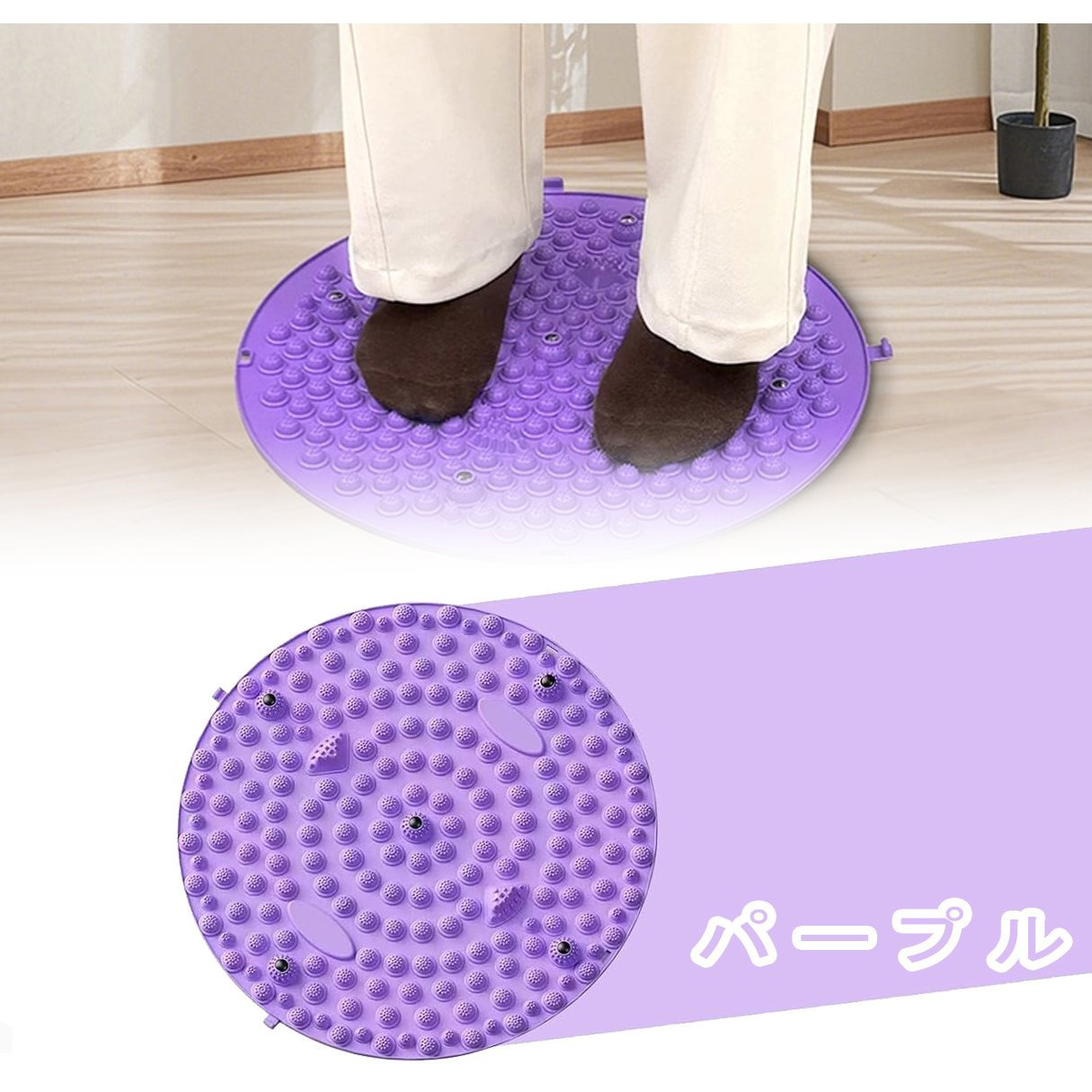 TEMU Foot Reflexology Mat Foot Acupressure Foot Reflexology Foot Acupressure Board Mat Foot Sole Foot Stepping Mat Foot Foot Care Foot Sole