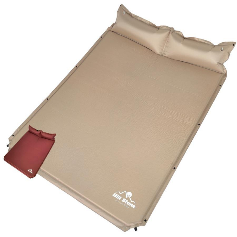 TEMU Car Camping Mattress Double Camping Mattress Inflatable Air Bed For 2 People, 2.5cm Air Mattress, Truck Camp Leisure Outdoor Prevention