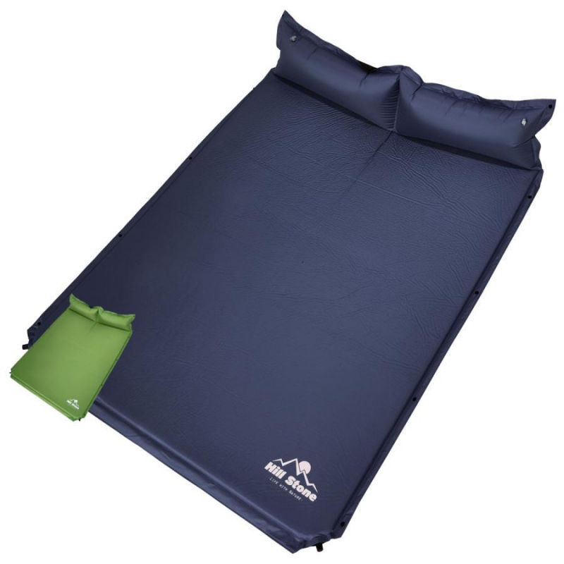 TEMU Car Camping Mattress Double Camping Mattress Inflatable Air Bed For 2 People, 2.5cm Air Mattress, Truck Camp Leisure Outdoor Prevention