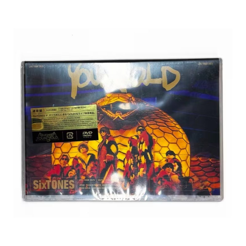 TEMU Young Old Live Dvd / Blu-ray