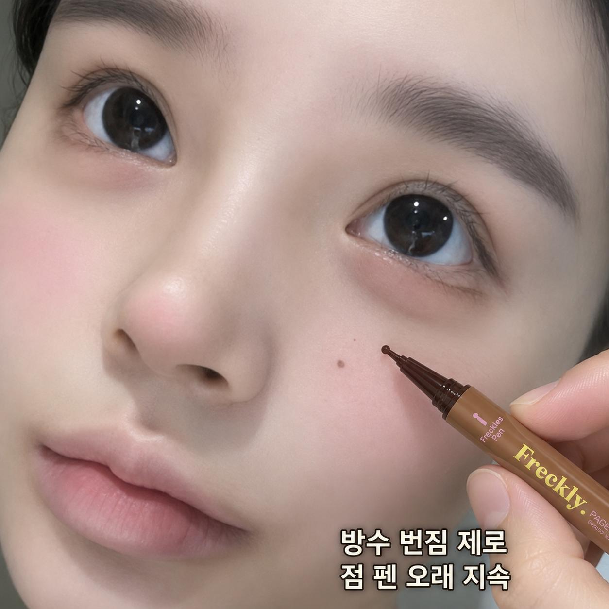 TEMU 얼굴 점찍는 펜 주근깨 펜 멀티 도트 매력점 타투 도트펜