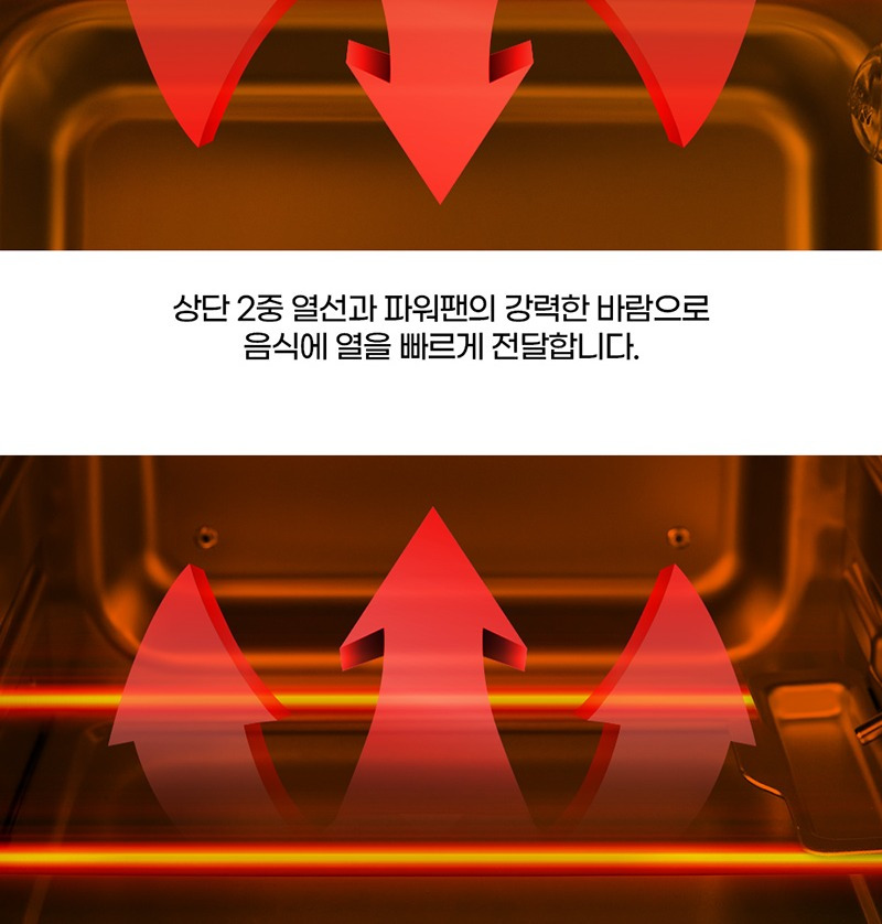 라헨느 sus 304 스팀 에어프라이어 오븐 16l 세부 정보 19