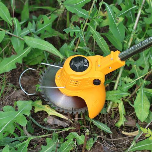 품목 사진 ocicc 무선예초기 전기 충전식 ,배터리 2개 포함 휴대용 전기 잔디톱 잔디 관리용 확장 가능한 트리머
