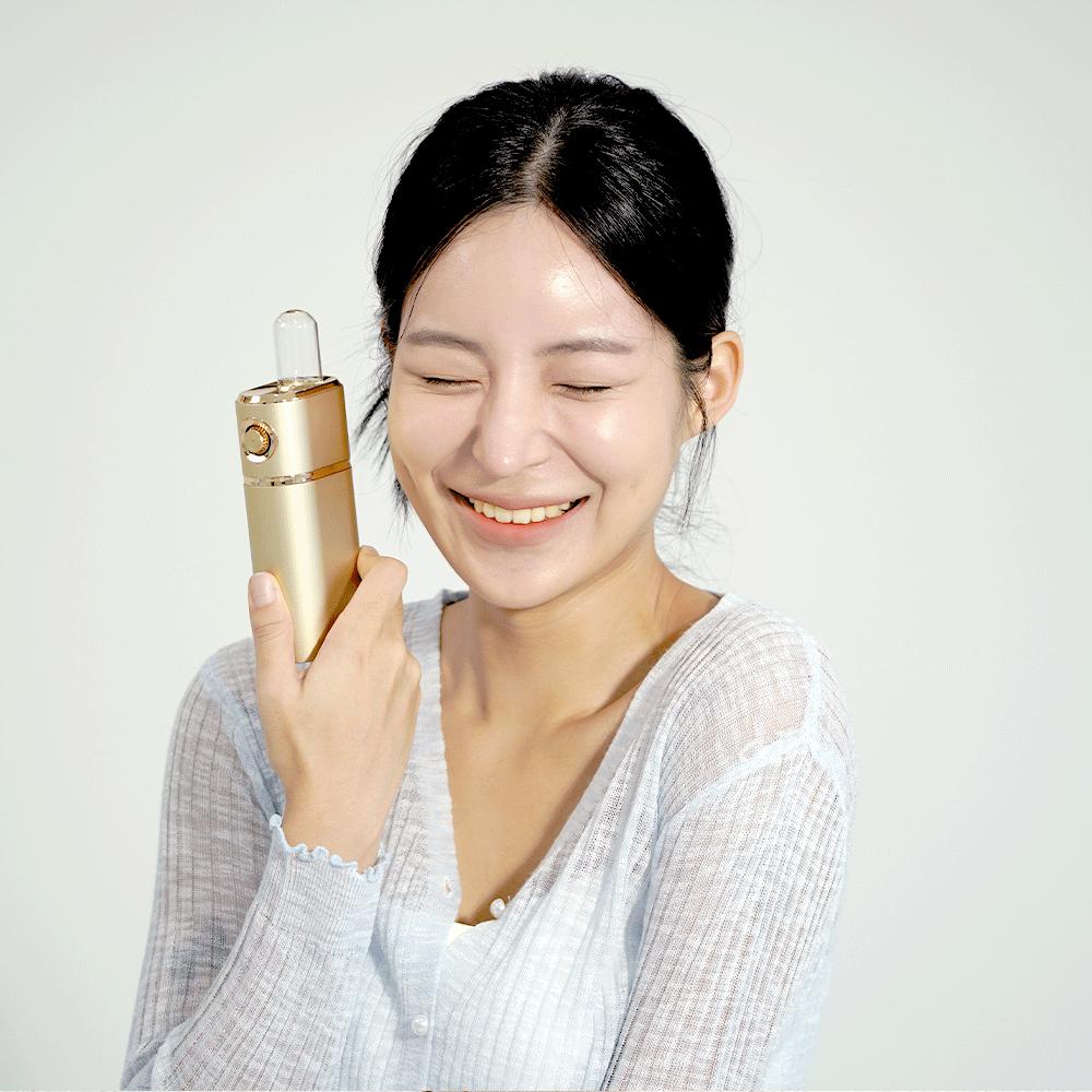 TEMU 크레이 고압 수분공급기 휴대용 피부관리 미스트기 얼굴