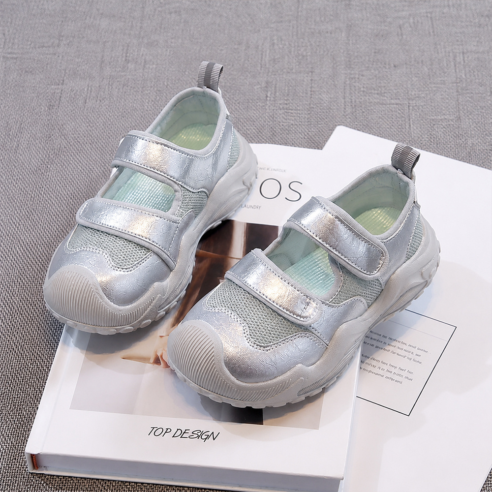 TEMU 바이시유 신상 키즈샌들 아동 주니어 여름 남아 여아 찍찍이 샌들 운동화 누니