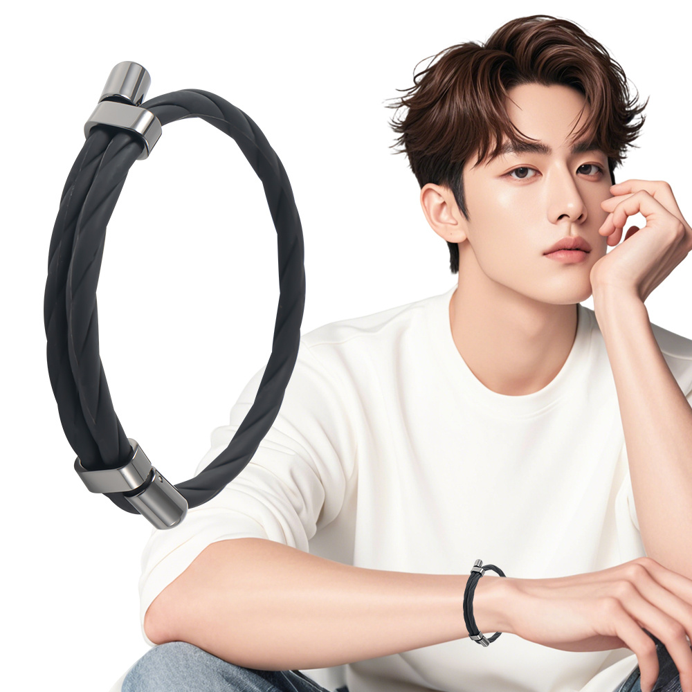 TEMU 네오디뮴 자석 팔찌 부스터 팔찌 자석 팔찌 네오디뮴 팔찌 스포츠 팔찌 남자 팔찌 여성 팔찌