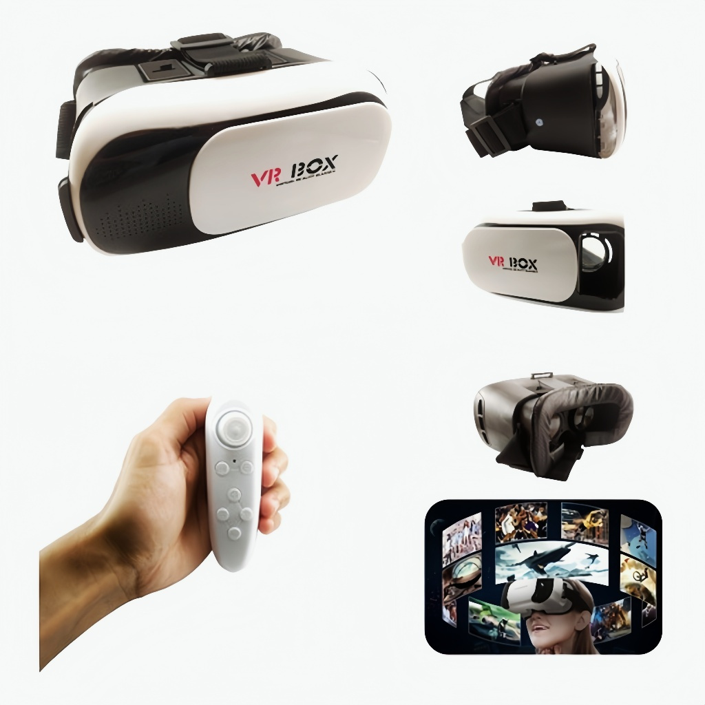 TEMU Óculos de virtual 3D VR Box