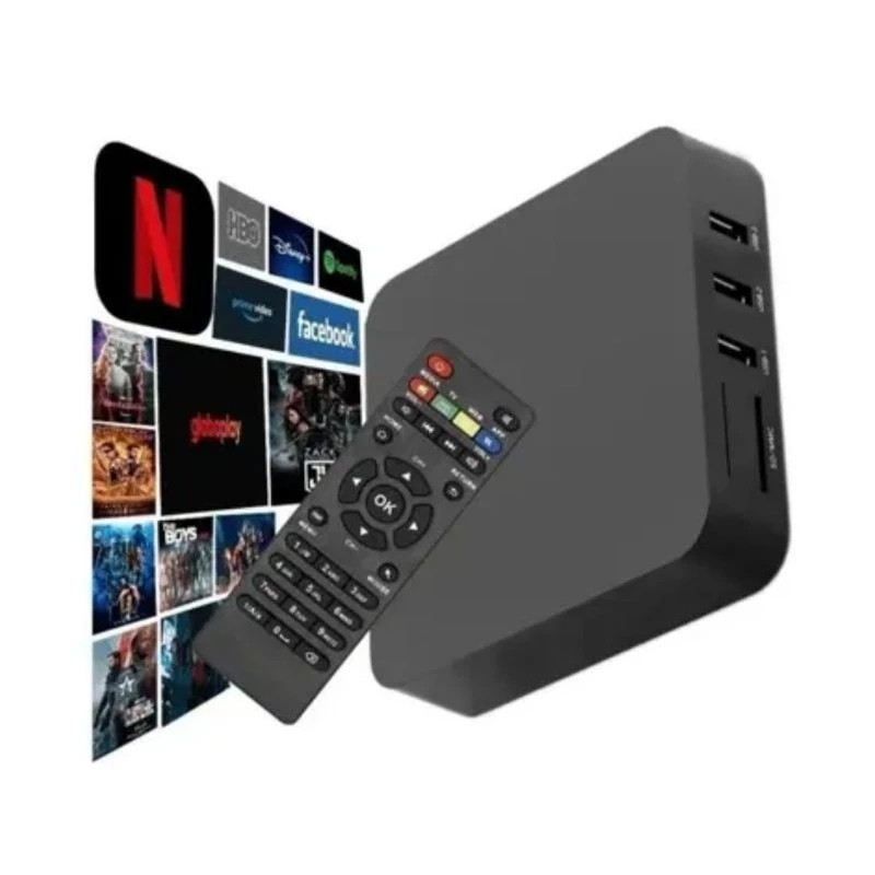 TEMU SMARTPRO TV BOX 4K HD STREAMING PLAYER SUA TV EM SMART TV