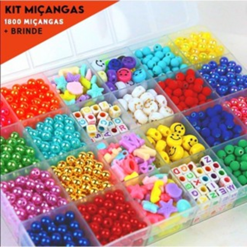 TEMU Kit De 1800 Peas Para Pulseirinha Infantil Super
