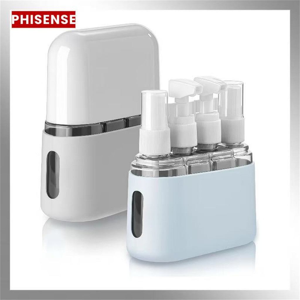 TEMU Kit 4 Frascos 50ml Creme Shampoo Viagem Cosméticos Skincare