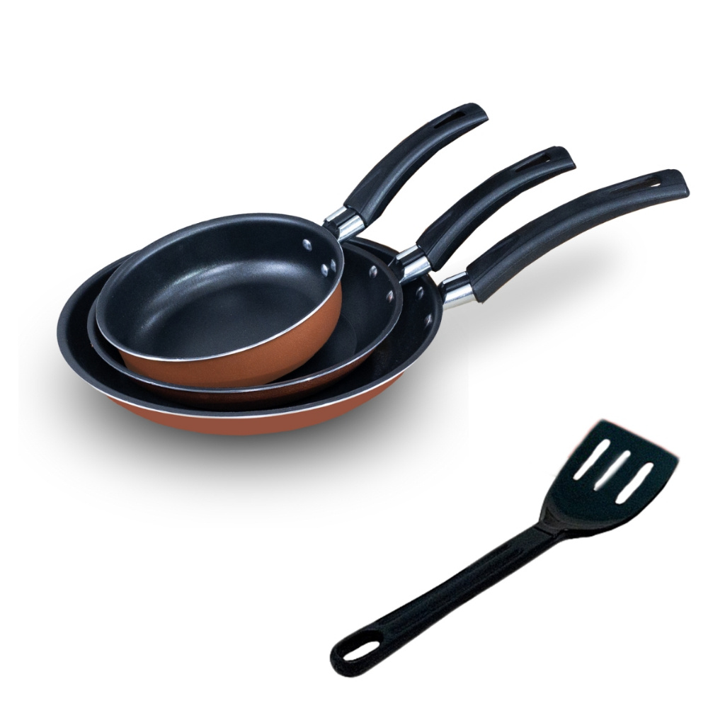 imagem do item conjunto de   3 peças antiaderente    