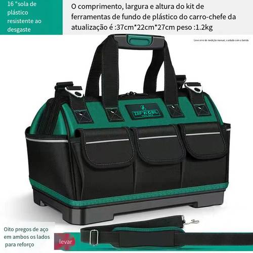 imagem do item caixa de ferramentas profissional 14/16/18/20/23 polegadas - bolsa de armazenamento multiuso para ferramentas
