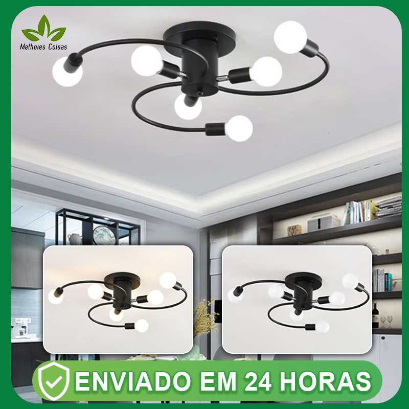 Iluminação de Teto - Estilo os Ambientes: retailer-supplied image