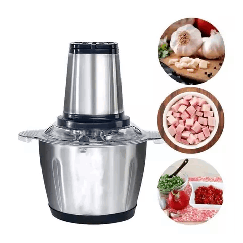 imagem do item picador de alimentos moedor elétrico triturador potente carne legumes temperos   110v   entrega jrj