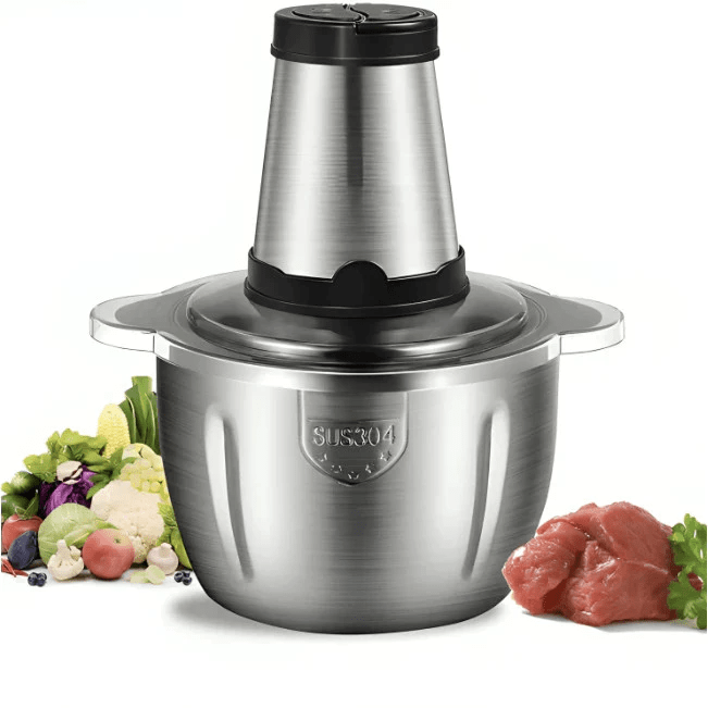 picador de alimentos moedor elétrico triturador potente carne legumes temperos   110v   entrega jrj