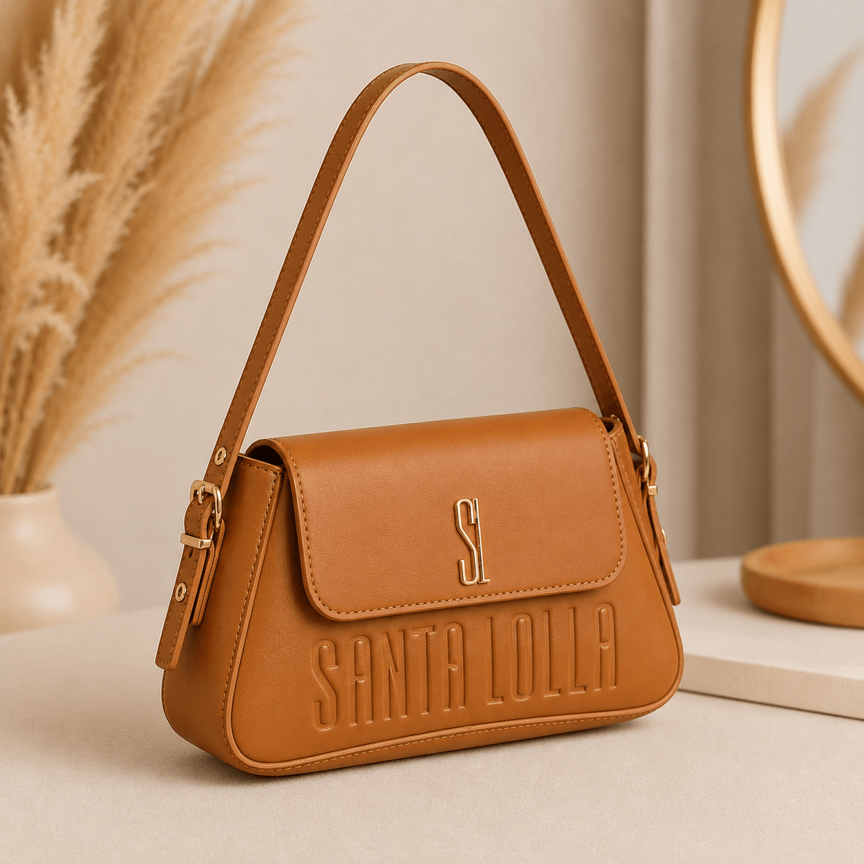 bolsa mari feminina - pequena, elegante estruturada alça de mão estilo    