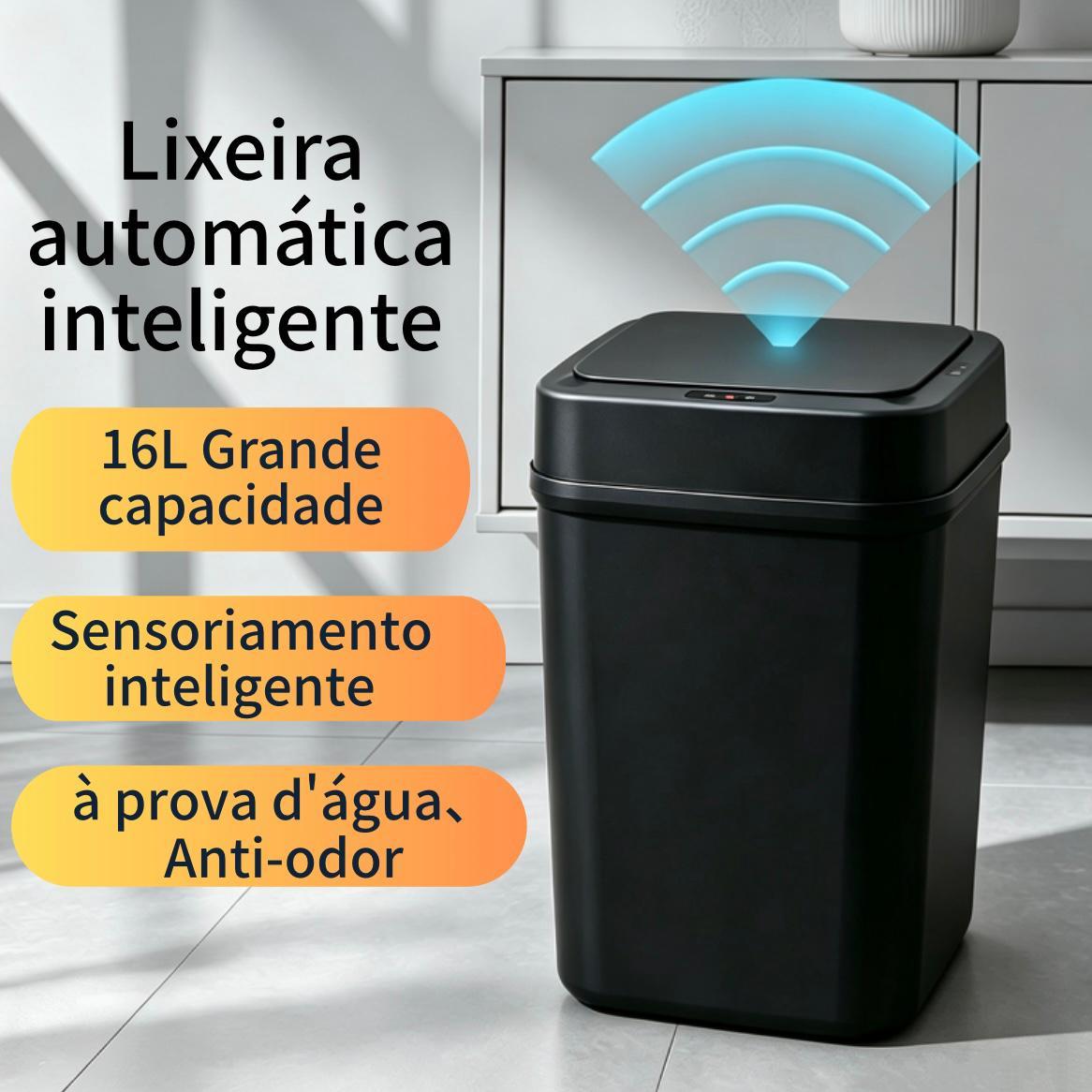 Lixeira 16 L com sensor de presença, foto 2 do anúncio