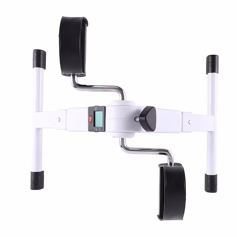Mini Ciclo Bicicleta Bike Fisioterapia Idosos Braços Pernas。Bicicleta de exercício para pernas e braços: - imagem 3