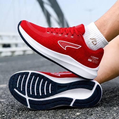 imagem do item tênis masculino premium de corrida leve e confortável para fitness treino e atividades externas running shoes com antiderrapante para e fitness