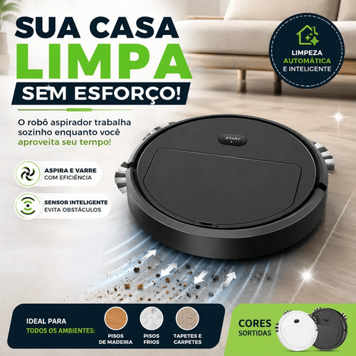 imagem do item dor robô inteligente 3 , , limpa e varre, automático e silencioso para casa