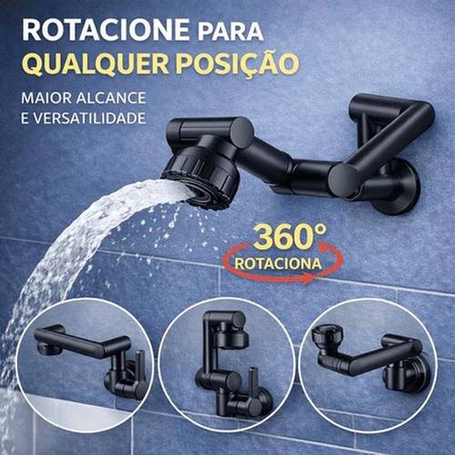 360 tap° torneira multifuncional giratória para cozinha e banheiro