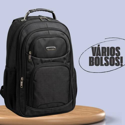 imagem do item mochila capacidade unissex com porta usb, saída para fone de ouvido externa, e
