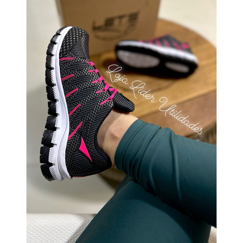 tênis masculino e feminino para caminhada e academia lets