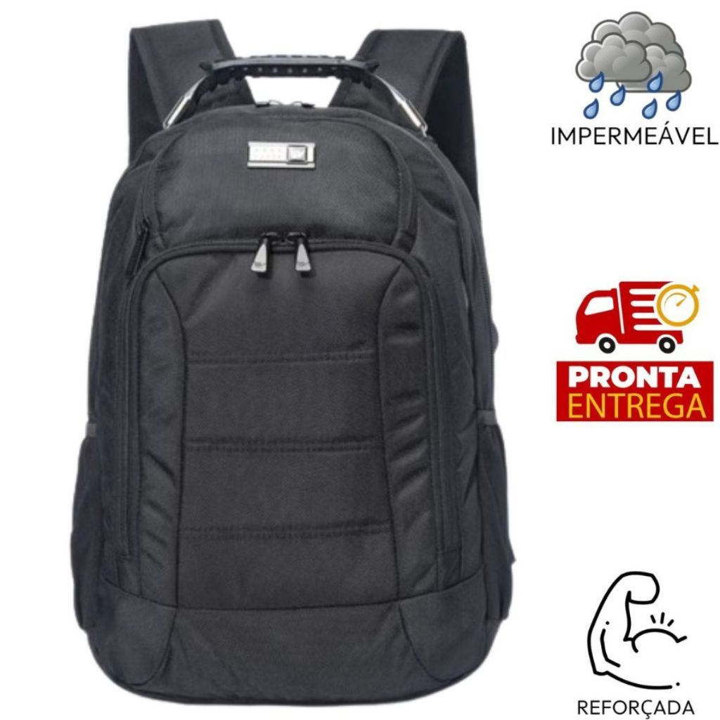 imagem do item mochila bolsa reforçada escolar notebook masculinas/feminina