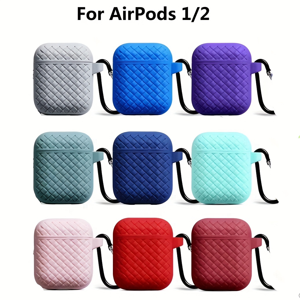 Fundas de silicona ultrafinas para Apple AirPods 2 Generación, funda  protectora para auriculares inalámbricos, caja para Air Pods 1, accesorios  - AliExpress