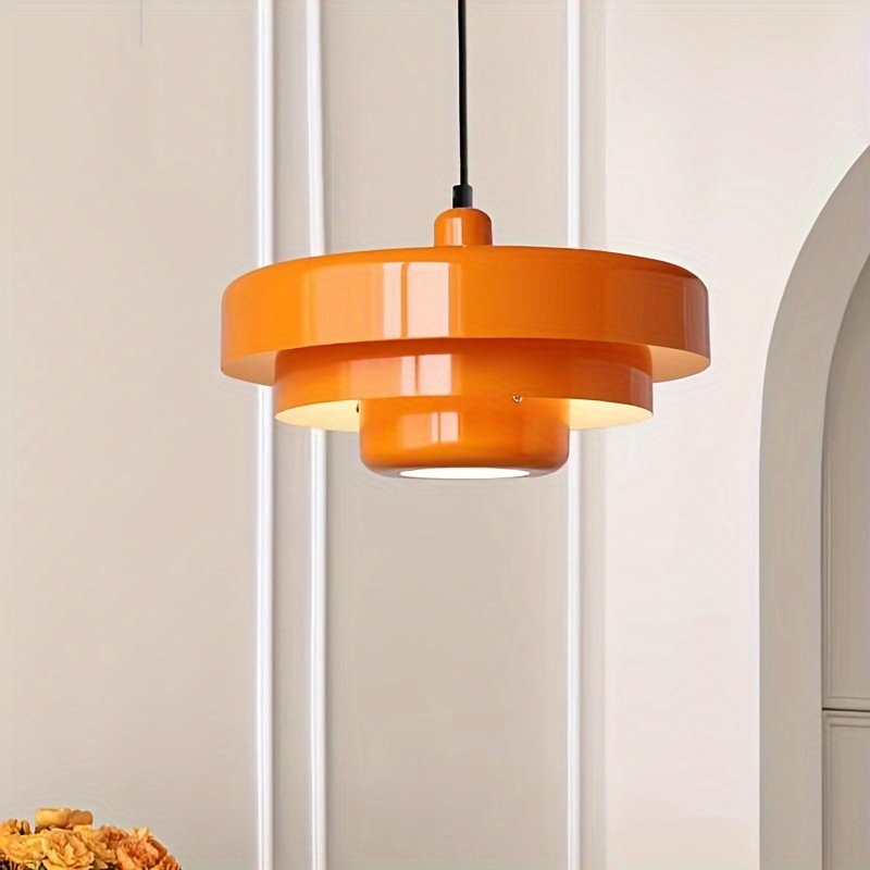 Lámpara LED para dormitorio, diseño moderno y elegante, lámpara de techo  empotrada, panel acrílico regulable, lámpara colgante minimalista única  para