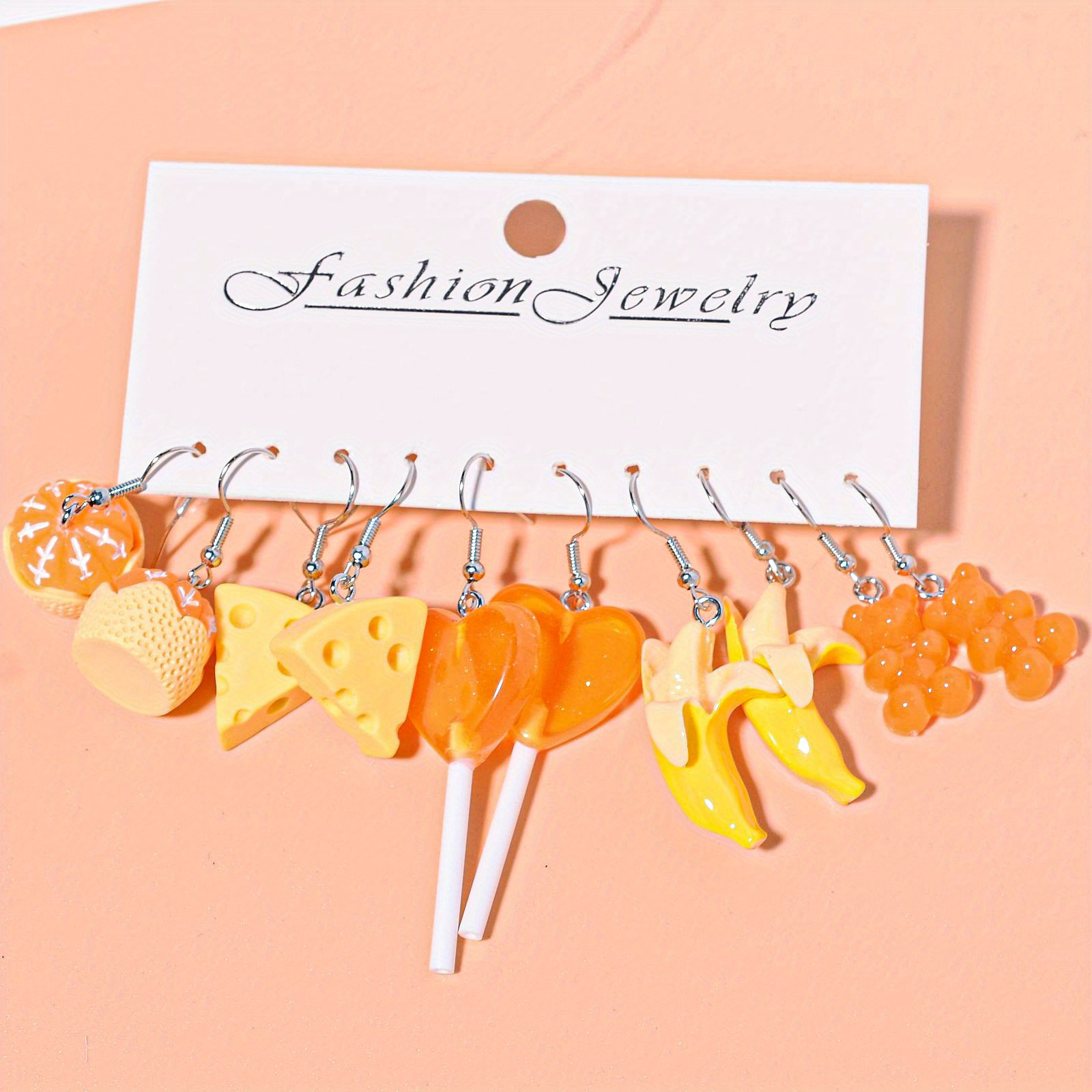 Gummy Bear Charms- 10 Colors Orange