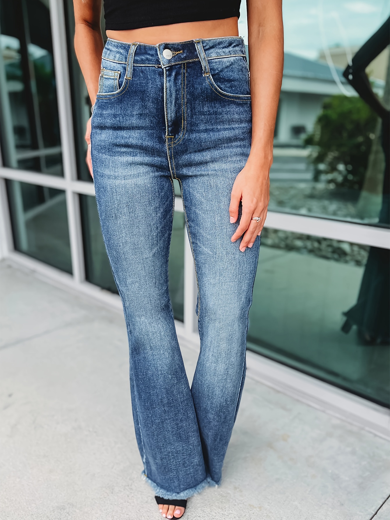 Pants Bell Bottoms For Women - Temu Canada
