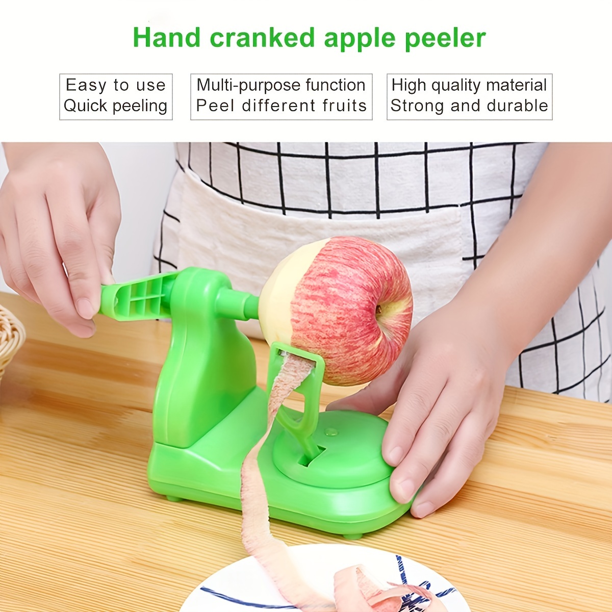 Apple Peeler Multifunction Rotary Fruit Peeler Manual Fruit Apple Peeler  Machine With Cutting Apple Slicer Kitchen Gadgets Tools - AliExpress