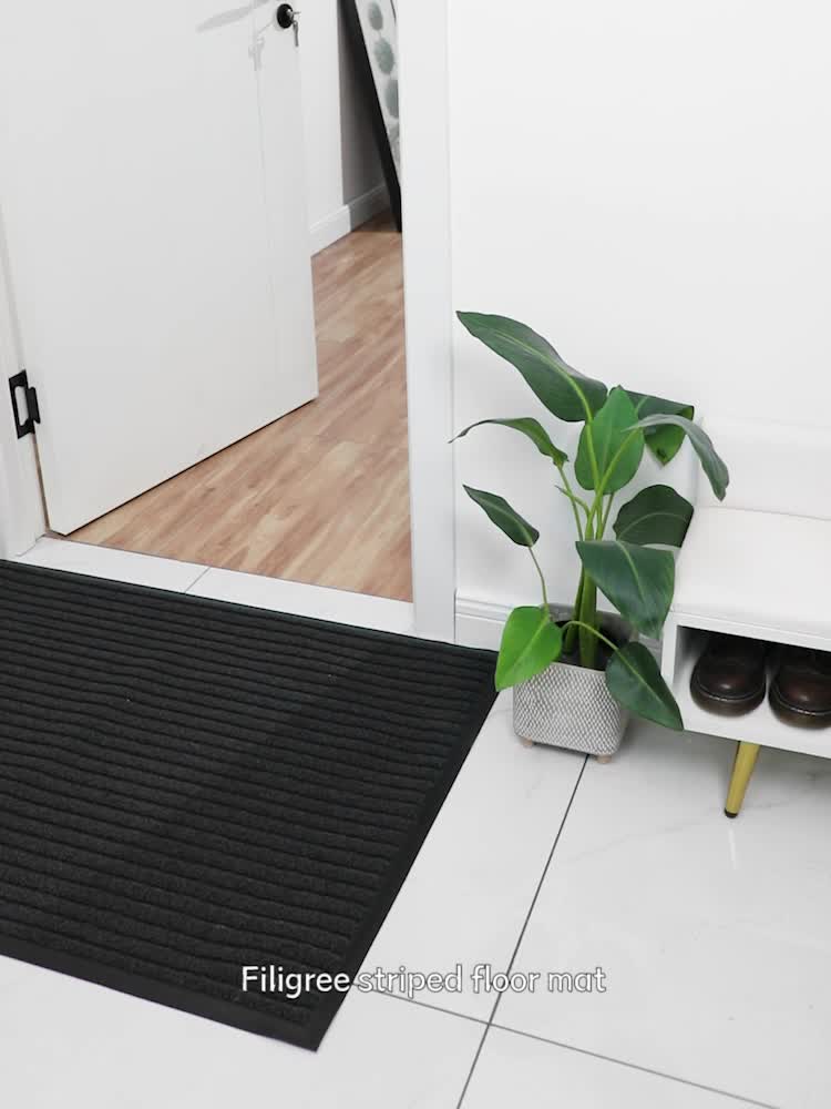 Zephyr Geometric Fade Resistant Doormat – Matterly