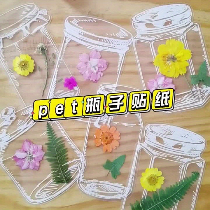 Transparent Dried Flower Bookmarks Diy Handmade Bookmarks - Temu