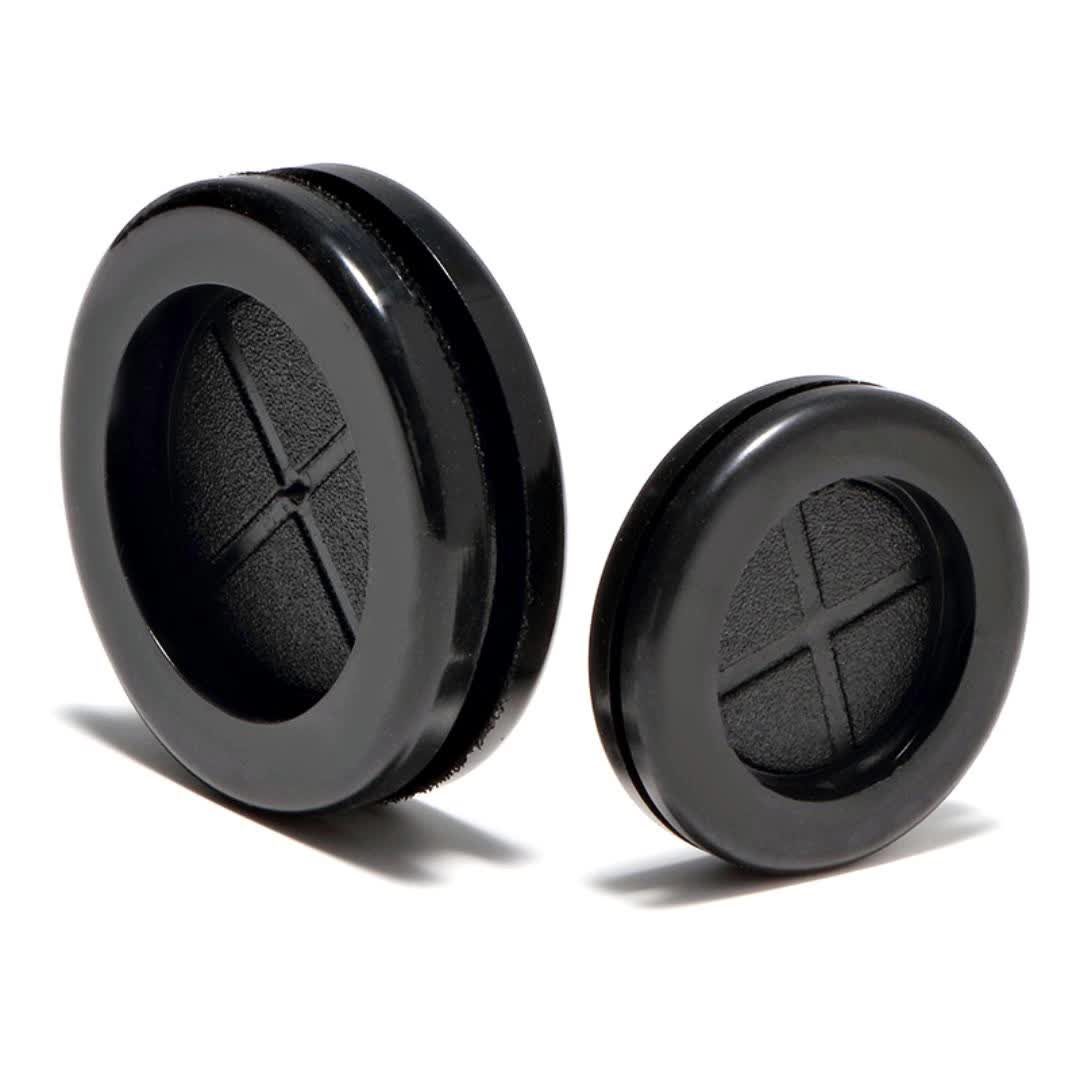 Black 16mm Soft Rubber Protective Coil Threading Ring Buckle - Temu