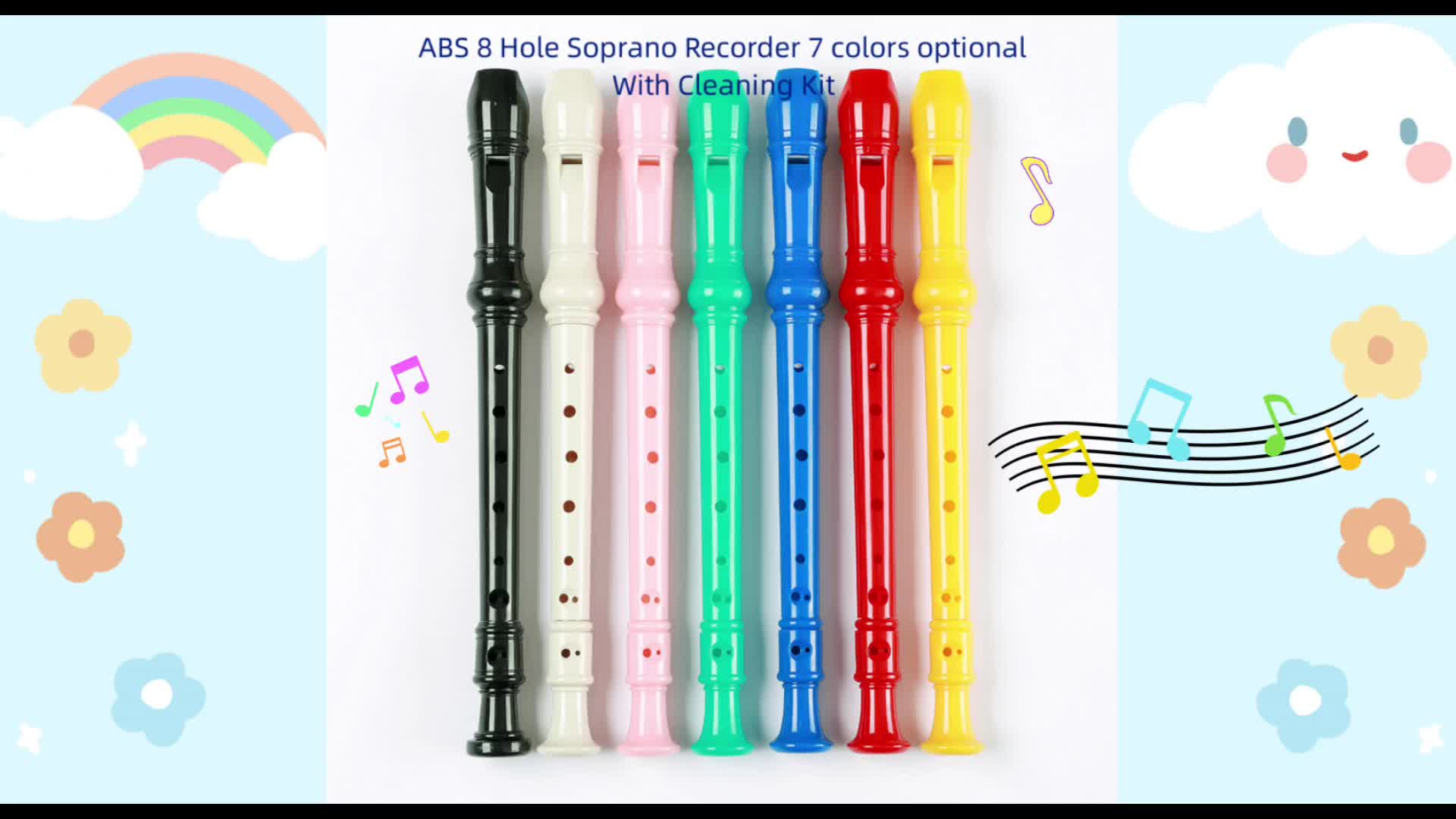 Upgraded Abs 8 hole Soprano Recorder Instrument For Beginner - Temu
