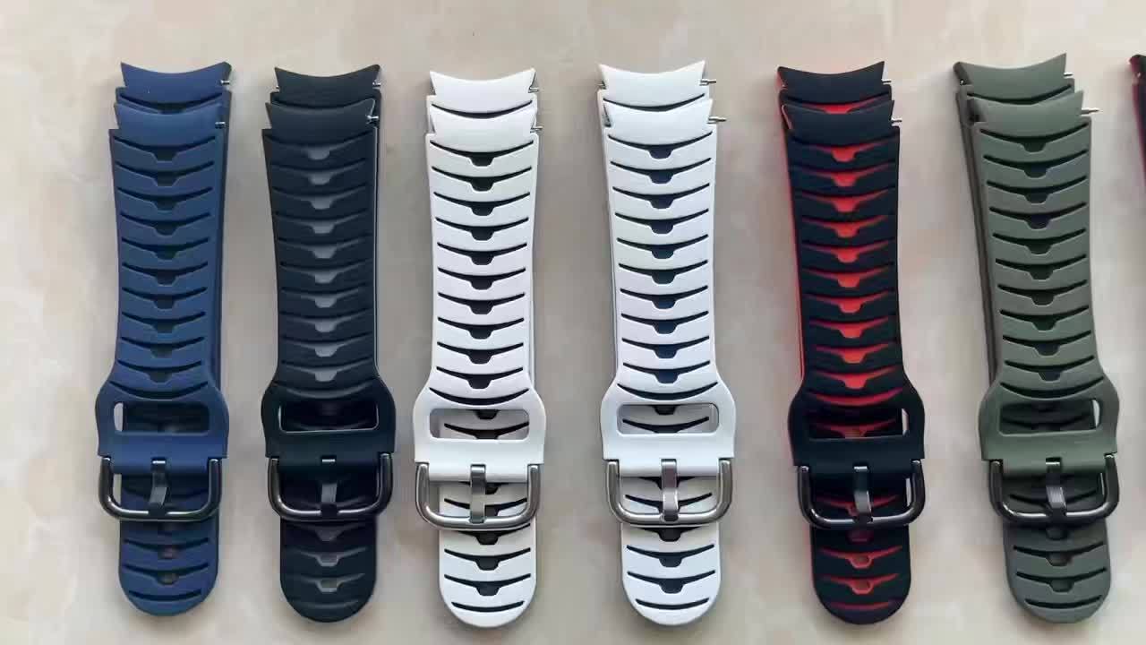 Elegant Breathable Silicone Sport Watch Band for Samsung Galaxy Watch FE