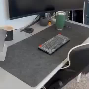 Große Größe Büro Computer Schreibtisch Schutzmatte Tisch Wolle Filz Maus  Pad Laptop Kissen Rutschfeste Tastatur Matte Gaming Zubehör, aktuelle  Trends, günstig kaufen