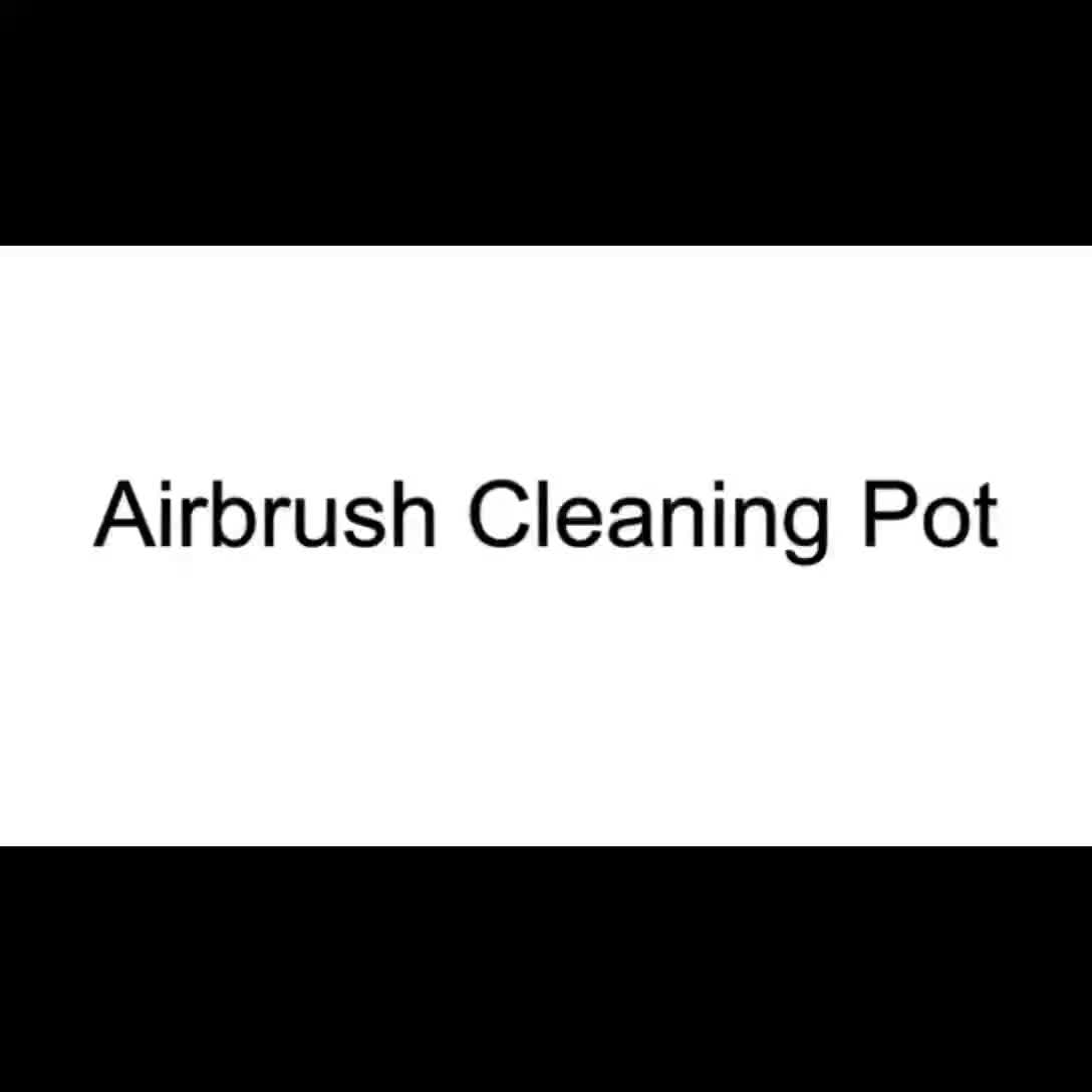 Airbrush 3-in-1 Cleaning Pot With Holder Airbrush Cleaning Kit