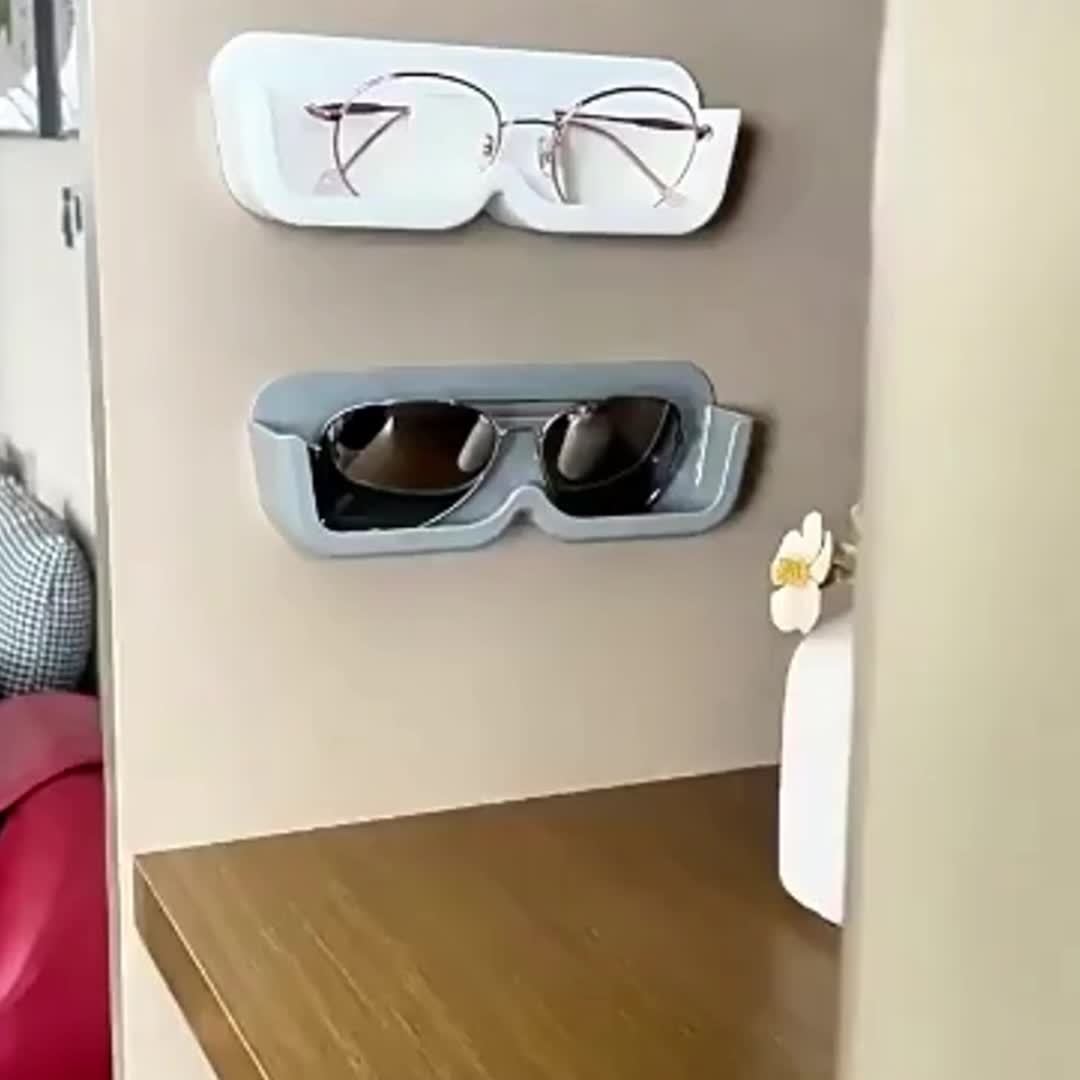 Wall-Mounted Reading Glasses Holder Eyeglasses Holder Display Rack Case Hot  P T9