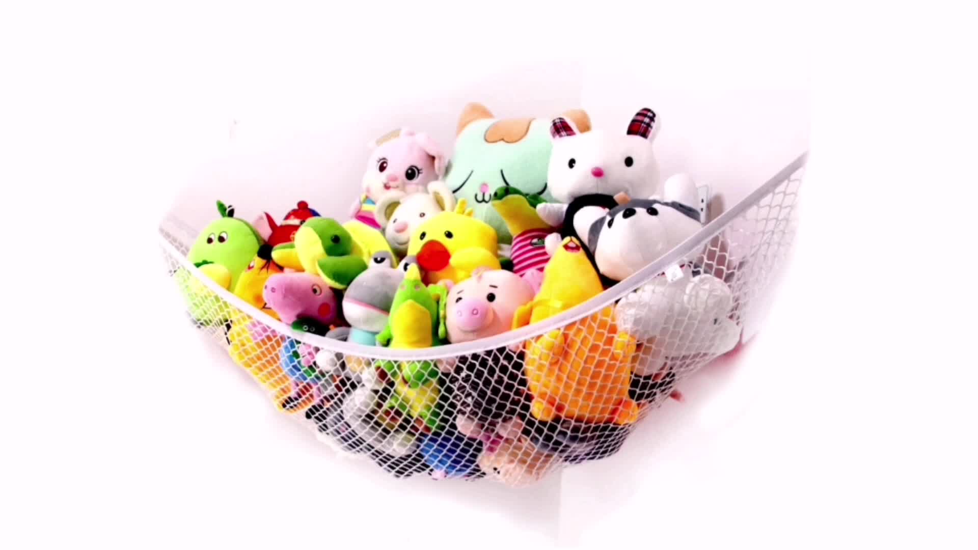 Stuffed Animal Hammock With Tassels Toy Storage Organizer - Temu