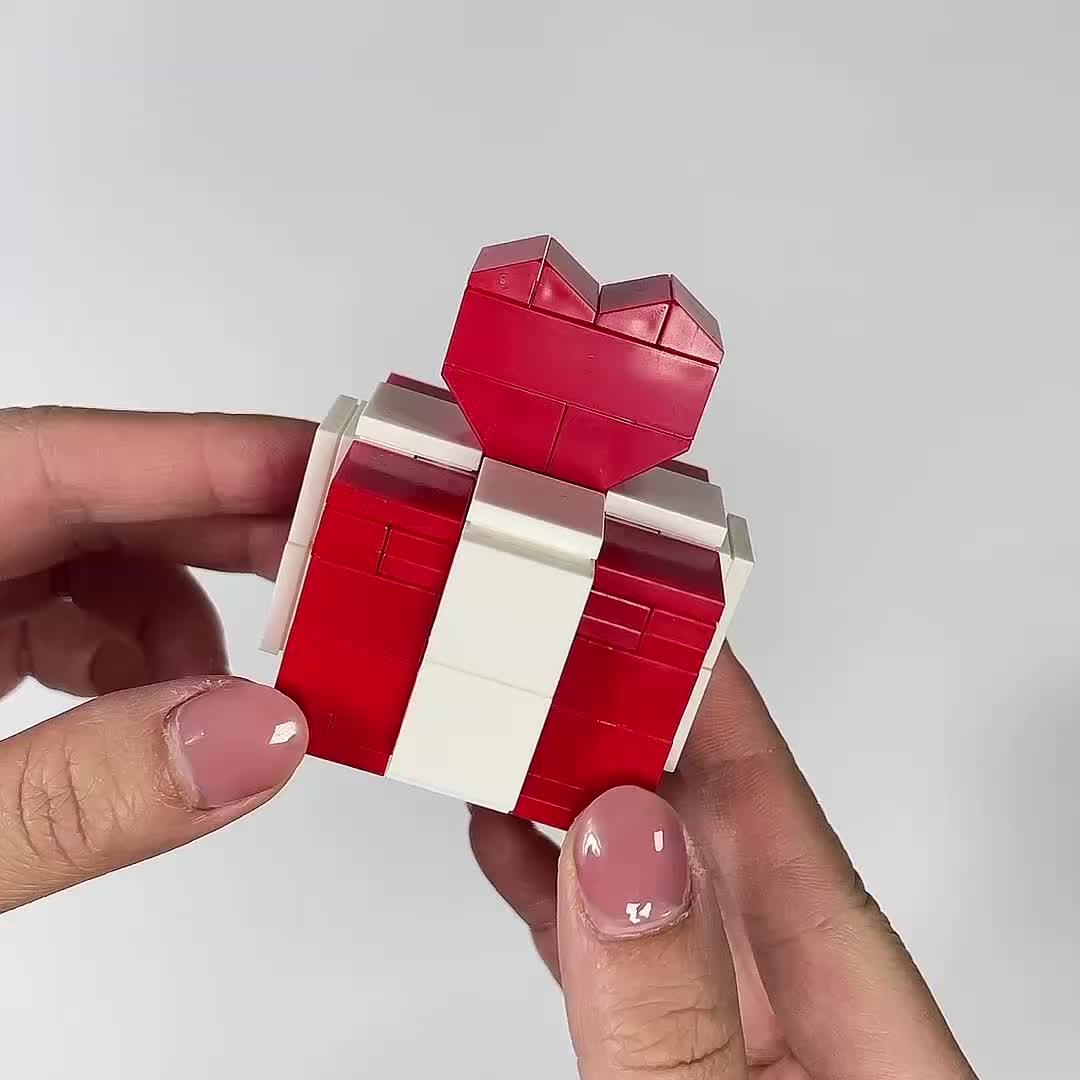 Building Blocks Lipstick Box Jewelry Box ABS Material