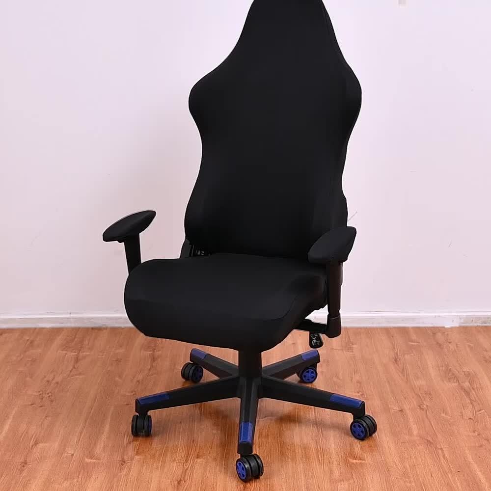 1 Paar Stretch Stuhl Armlehnenbezüge für Büro Home Schreibtisch Gaming Stuhl  Armlehnenschutz Wasserdichte Computer Stuhl Armlehnenabdeckung - Stuhlbezug  