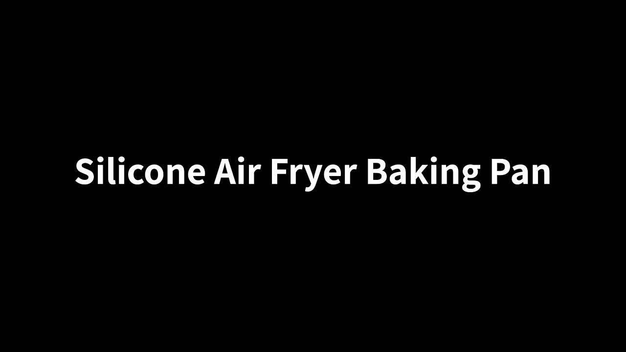 AIEOTT Air Fryer Silicone Pot Air Fryer Silicone Baking Pan Air Fryer Tray  