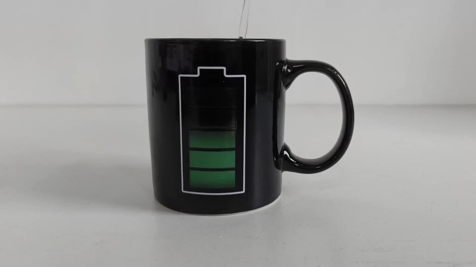 Color Changing Coffee Mug Cool Coffee Tea Magic Heat - Temu